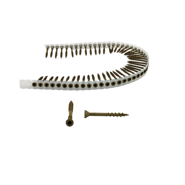 TRALLSKRUV SENCO BANDAD TX20 COATING C4 55X4,2MM | Beijerbygg Byggmaterial